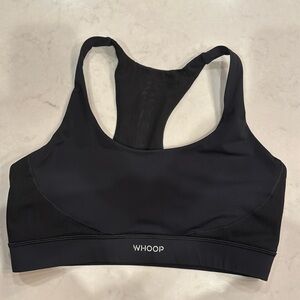 Whoop ANY-WEAR™ Sports Bra 4.0. Size Medium. Black. NWOT.